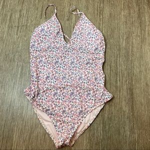 Antonio Melani One Piece Open Back Swimsuit